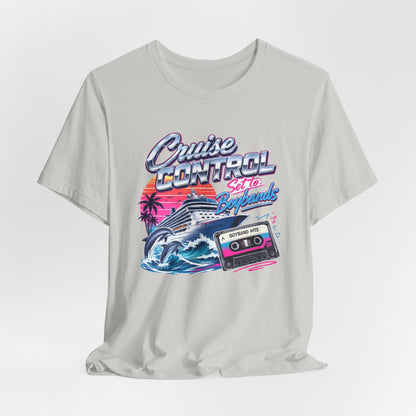 Cruise Control Set to Boybands Tee — Retro Boyband Music Shirt