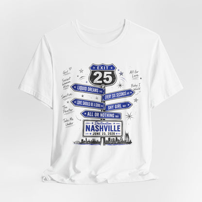 Otown 25th Anniversary Nashville Travel Tee