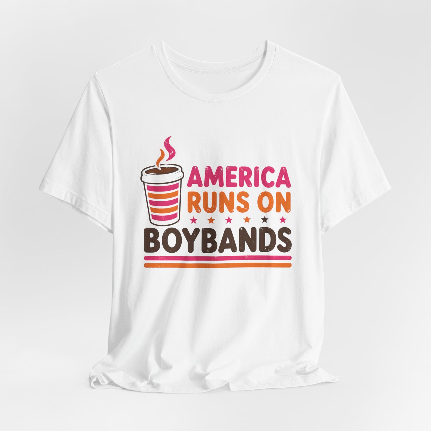 America Runs on Boybands Unisex T-Shirt