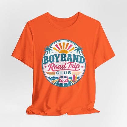 Boyband Road Trip Club T-Shirt — Retro Fan Tee