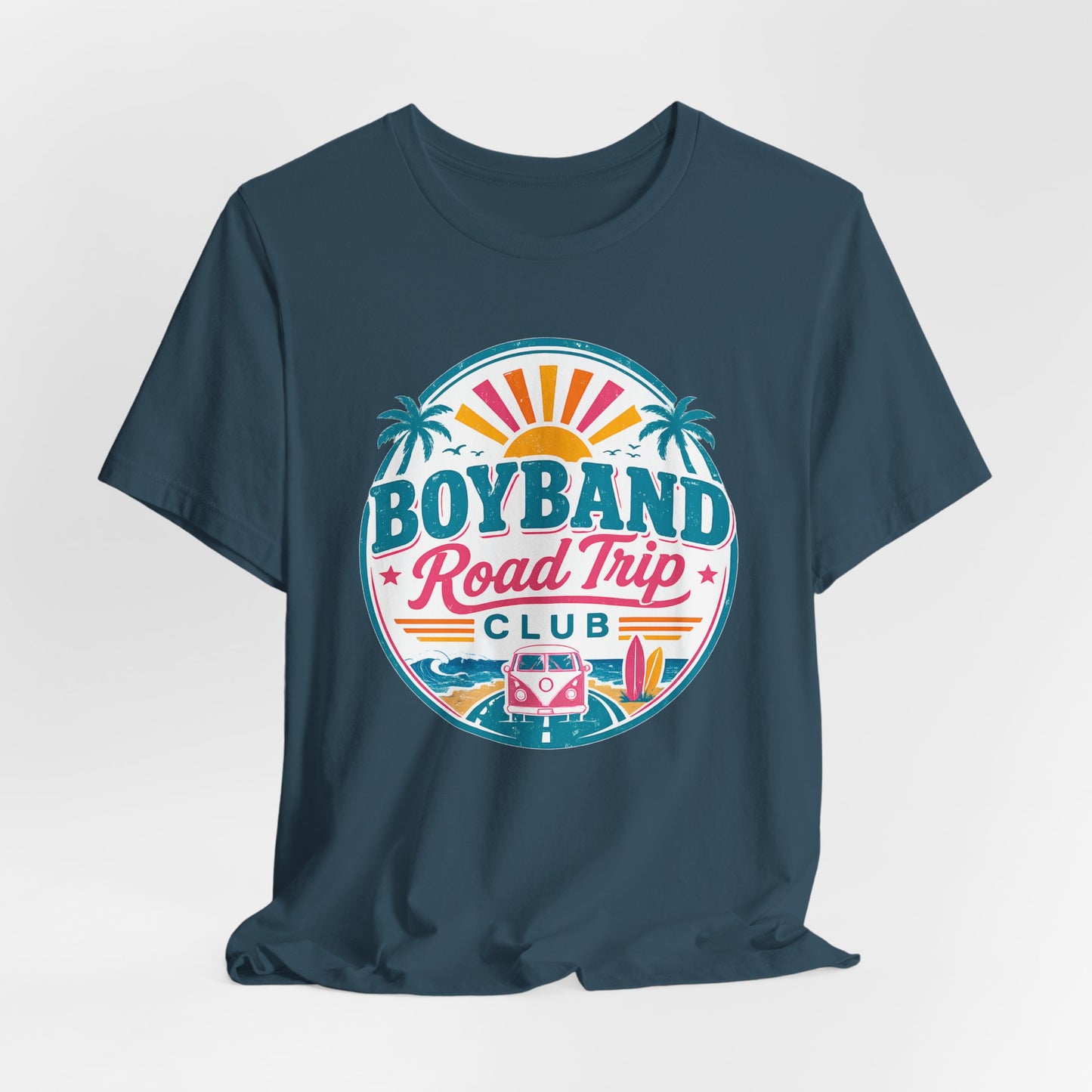 Boyband Road Trip Club T-Shirt — Retro Fan Tee