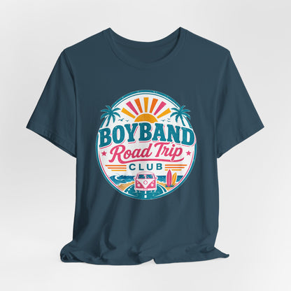 Boyband Road Trip Club T-Shirt — Retro Fan Tee